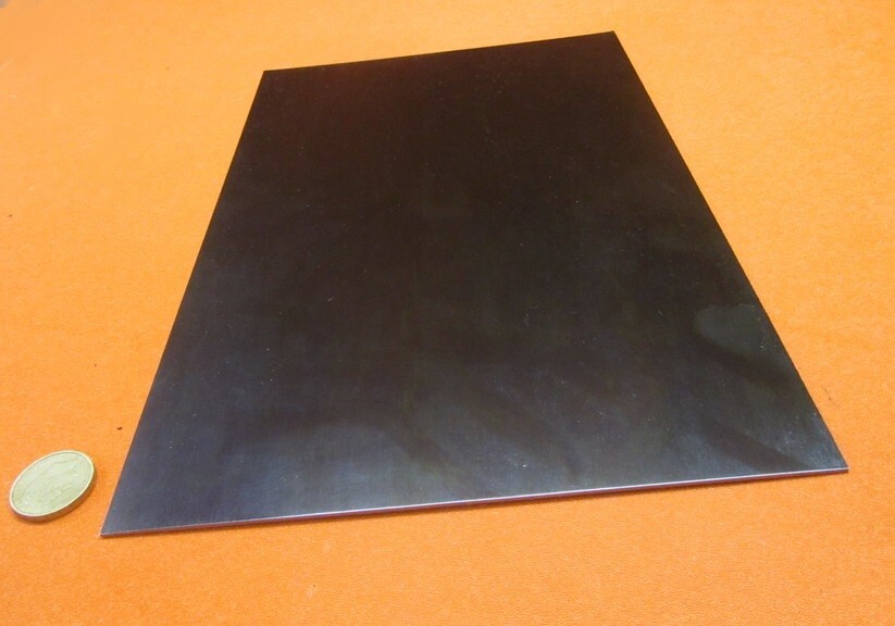 1095 Full Hard Spring Steel Shim 0.030″ Thick x 8.0″ Width x 12″ Length
