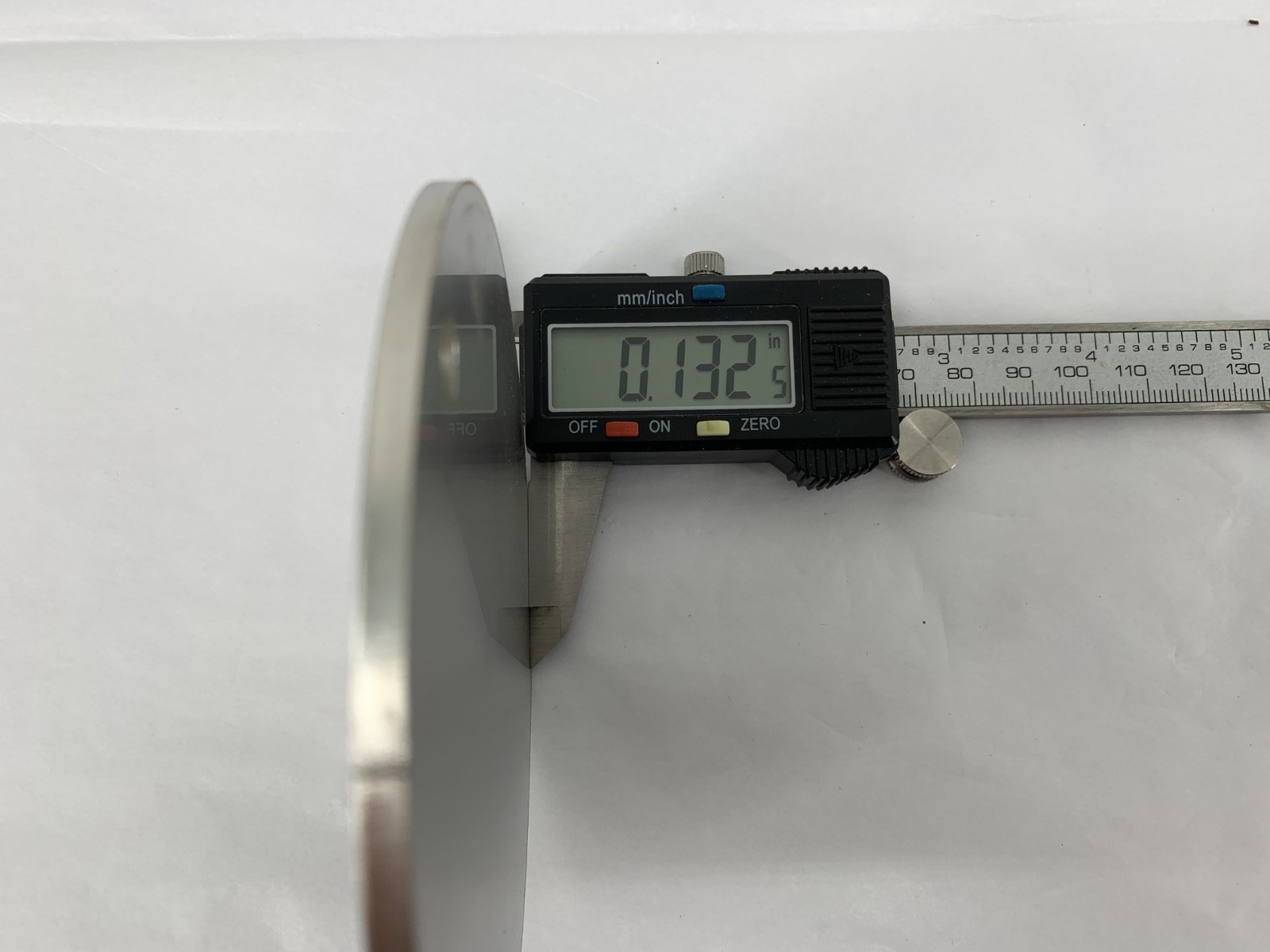 1/8” Stainless Steel 304 Plate Round Circle Disc 4” Diameter .125″ Thickness