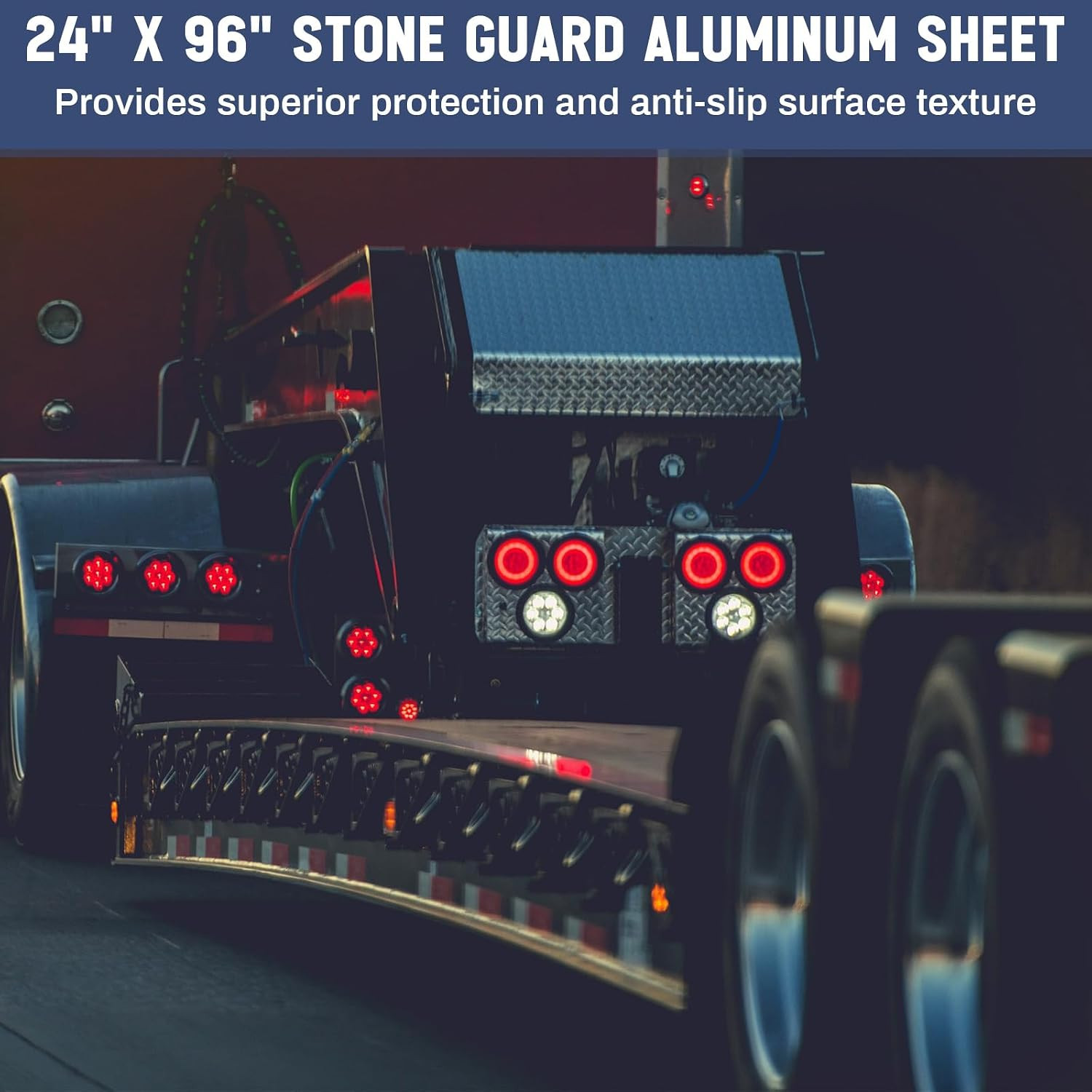 1Pcs Aluminum Diamond Plate Sheet, Heavy Duty Tread Plate Aluminum Sheet Metal f