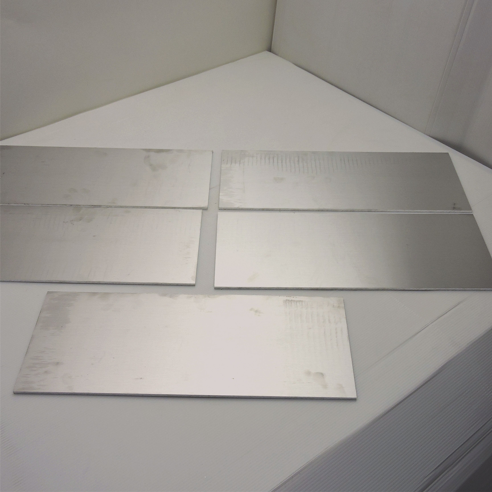 .25″ thick 1/4 Aluminum 6061 PLATE 7.375″ x 17.125″ Long QTY 5 sku 306620