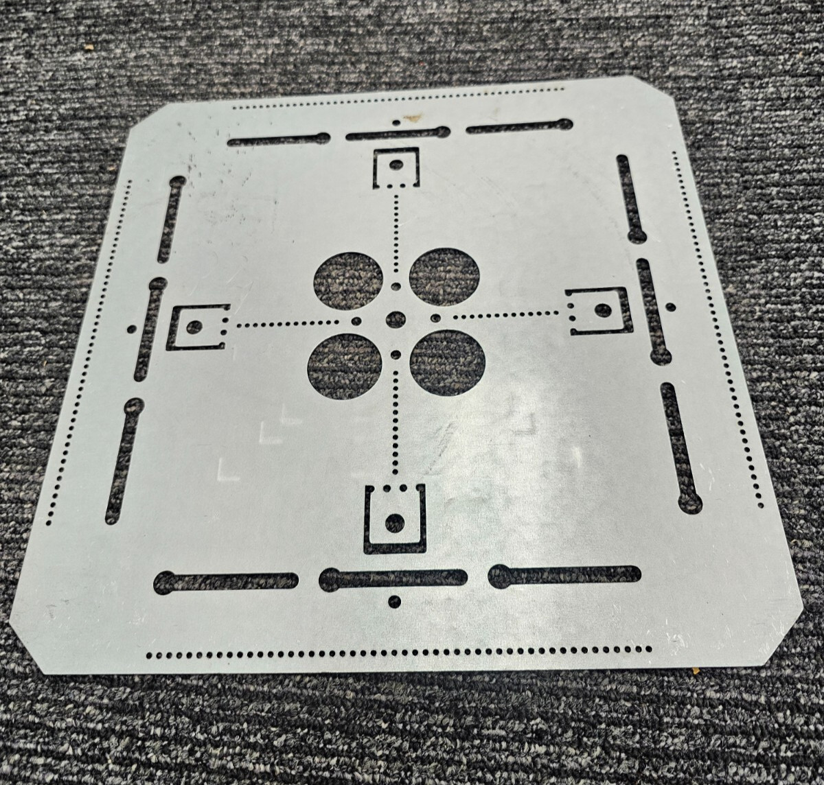 Raco 9112R Flat Box/Conduit Support Plate, 12 Inches Galvanized Steel