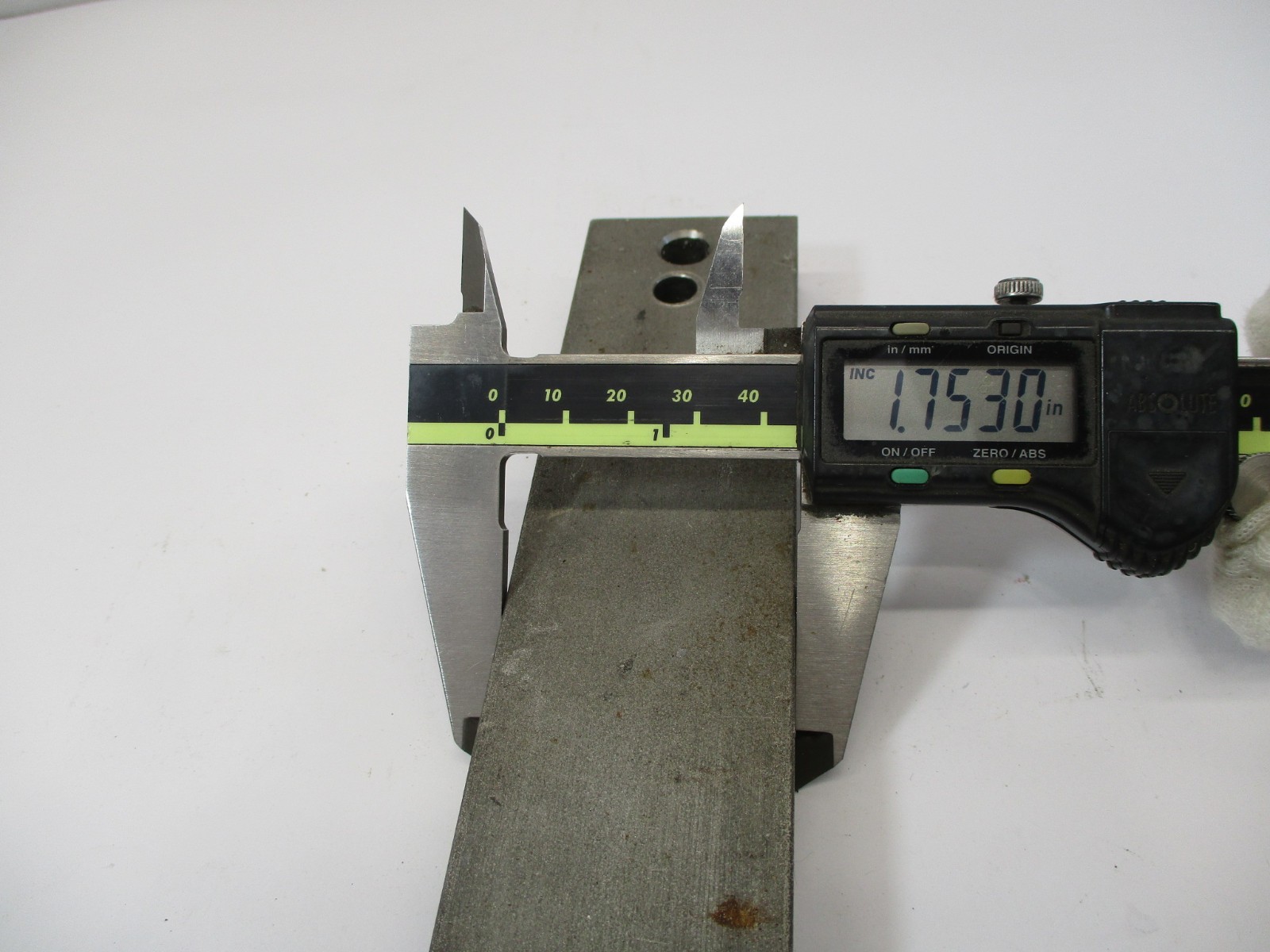 (2) Pcs STAINLESS STEEL Flat Stock 3/4″ x 1-3/4 x 10″ & 1″ x 1-1/2 x 5″ in VGC