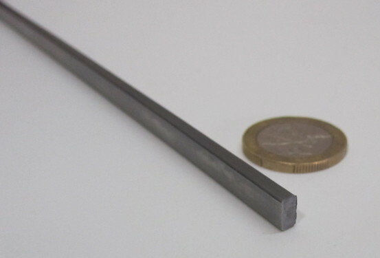 1018 Steel Bar, 1/8″ Thick x 1/4″ Wide x 24″ Length, 6 Pcs