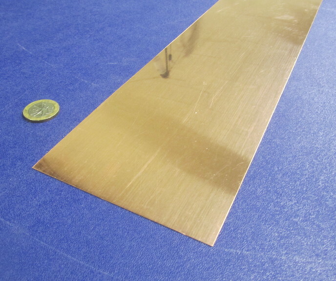 110 Copper Foil Soft Temper .010″ Thick x 4.0″ Wide x 100 Foot Length