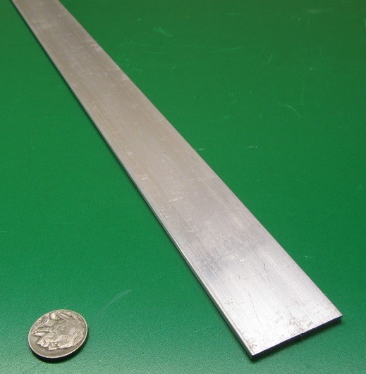 6061 T651 Aluminum Bar, 1/8″ (.125″) Thick x 1 1/2″ Wide x 24″ Length, 3 units