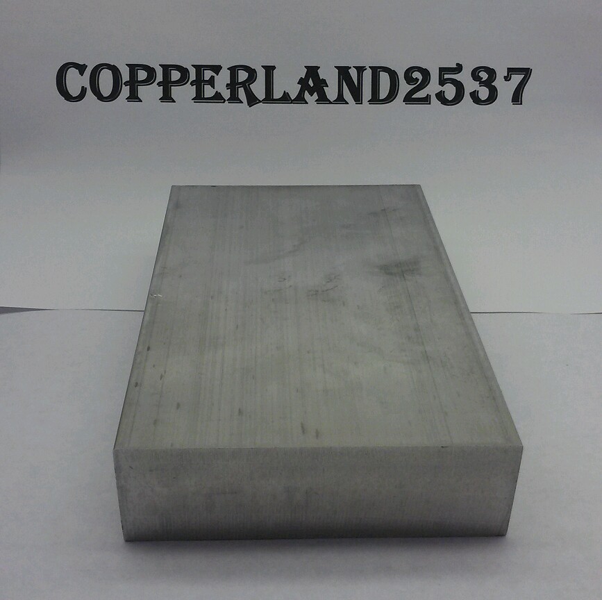 1″X 5″ X 8″ long new 6061 solid aluminum stock plate flat bar mill block