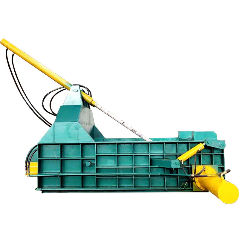 Automatic Press Metal Aluminum Waste Pressure Baler Machine Baling Compactor