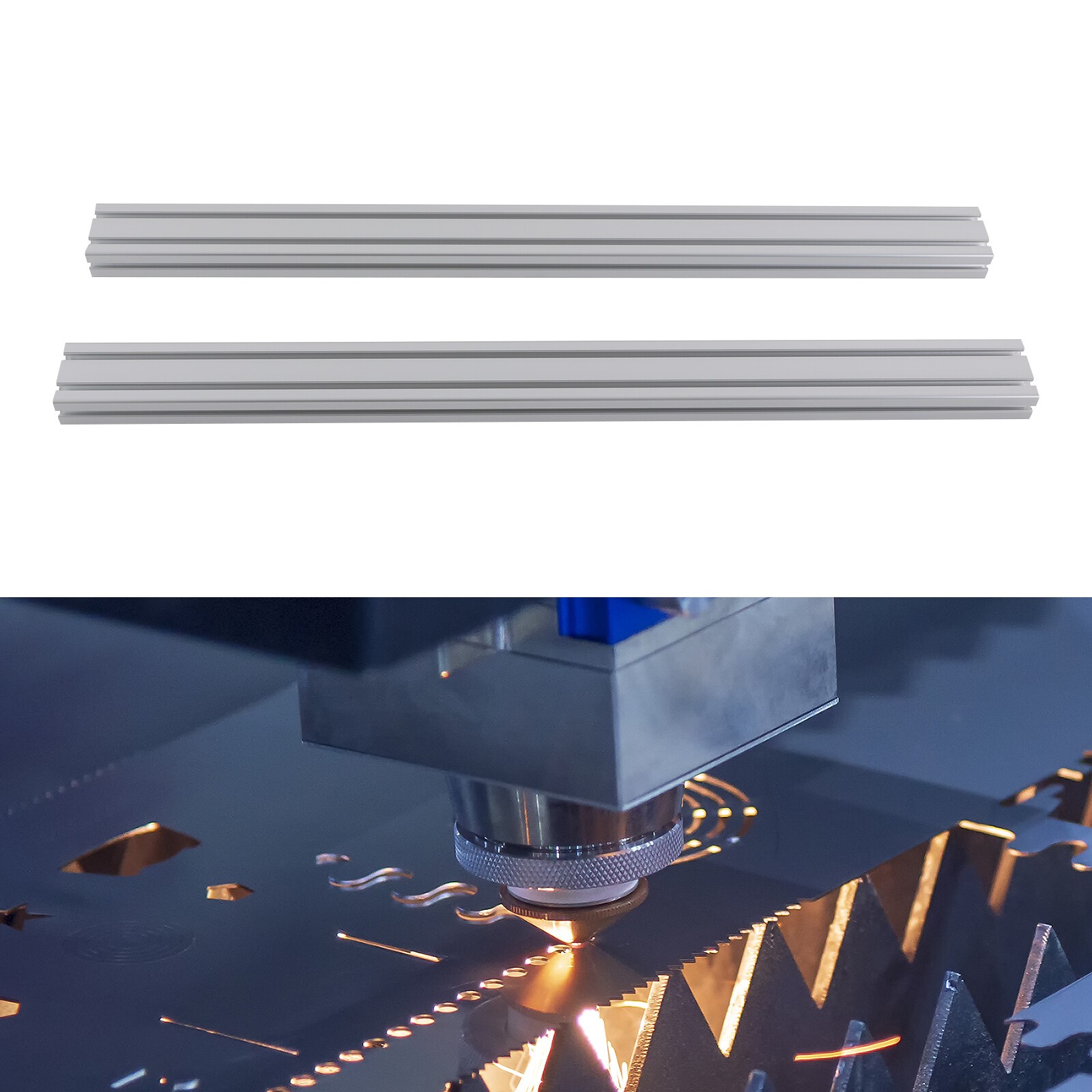 2-Pack T-slot Aluminum Profiles, T-slot Aluminum Profile, Aluminum Profile
