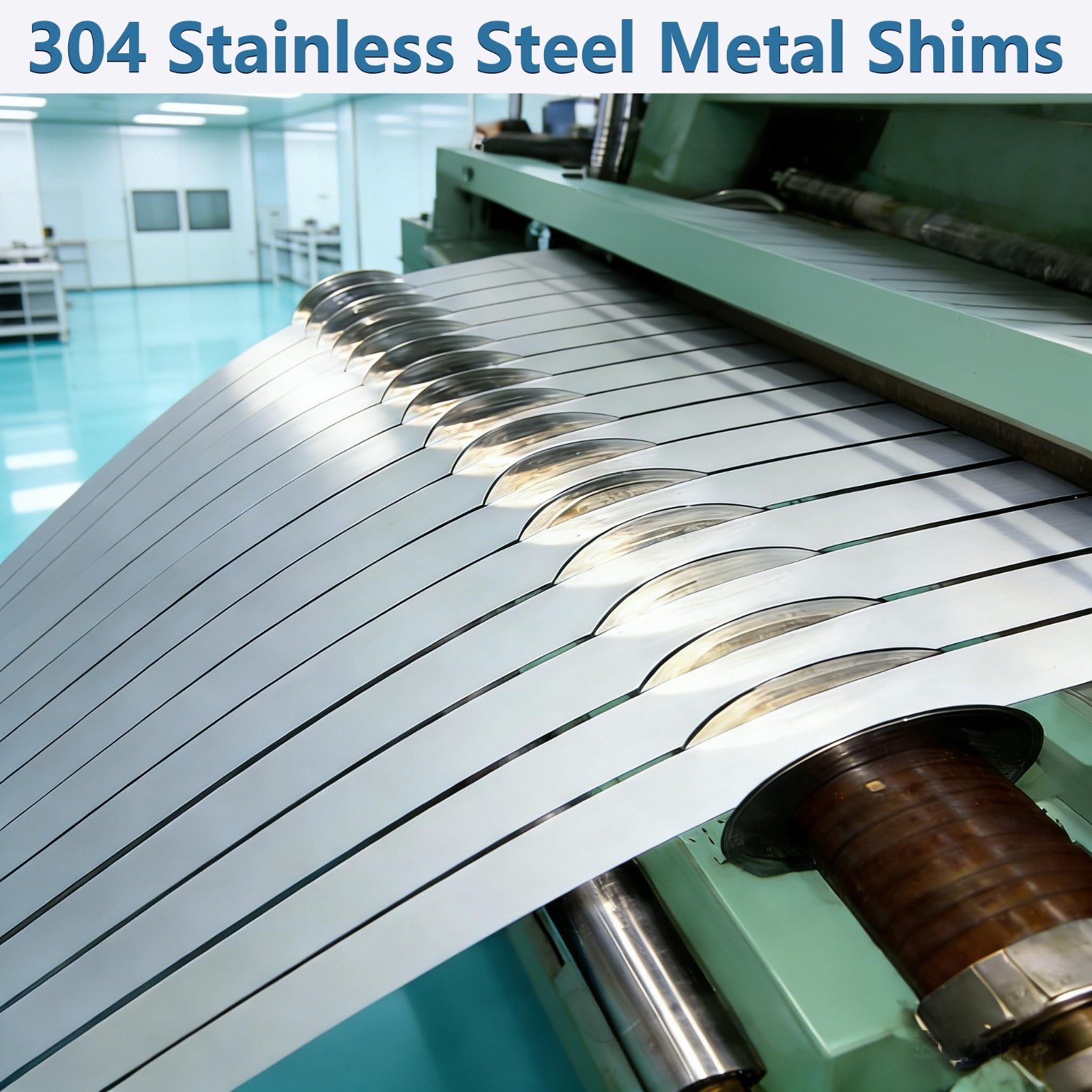 50pcs Stainless Steel Shim Stock Assortment, 1″x12″, 10 Thicknesses for Leveling