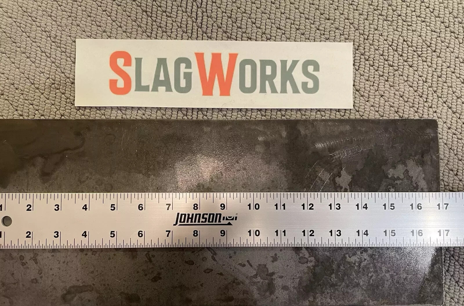 1/8x9x17 inch steel plate 9”x17” A36 Hot Roll Flat .125″ Thick
