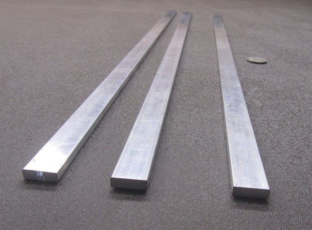 6061 T651 Aluminum Bar, 3/16″ (.187″) Thick x 5/8″ Wide x 24″ Long, 3 Pcs, 6 Ft