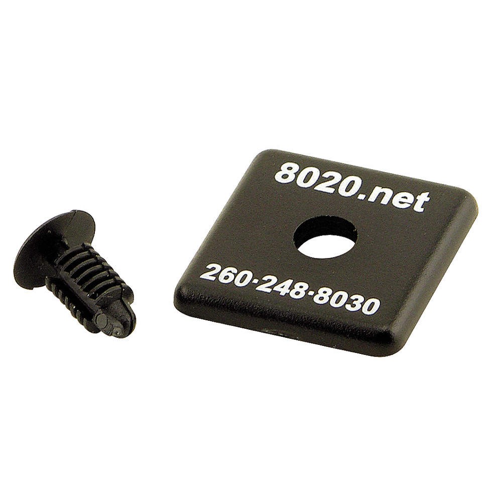 80/20 2015-2 End Cap,1 inx1/8 inx1 in,PK2 2RCR7