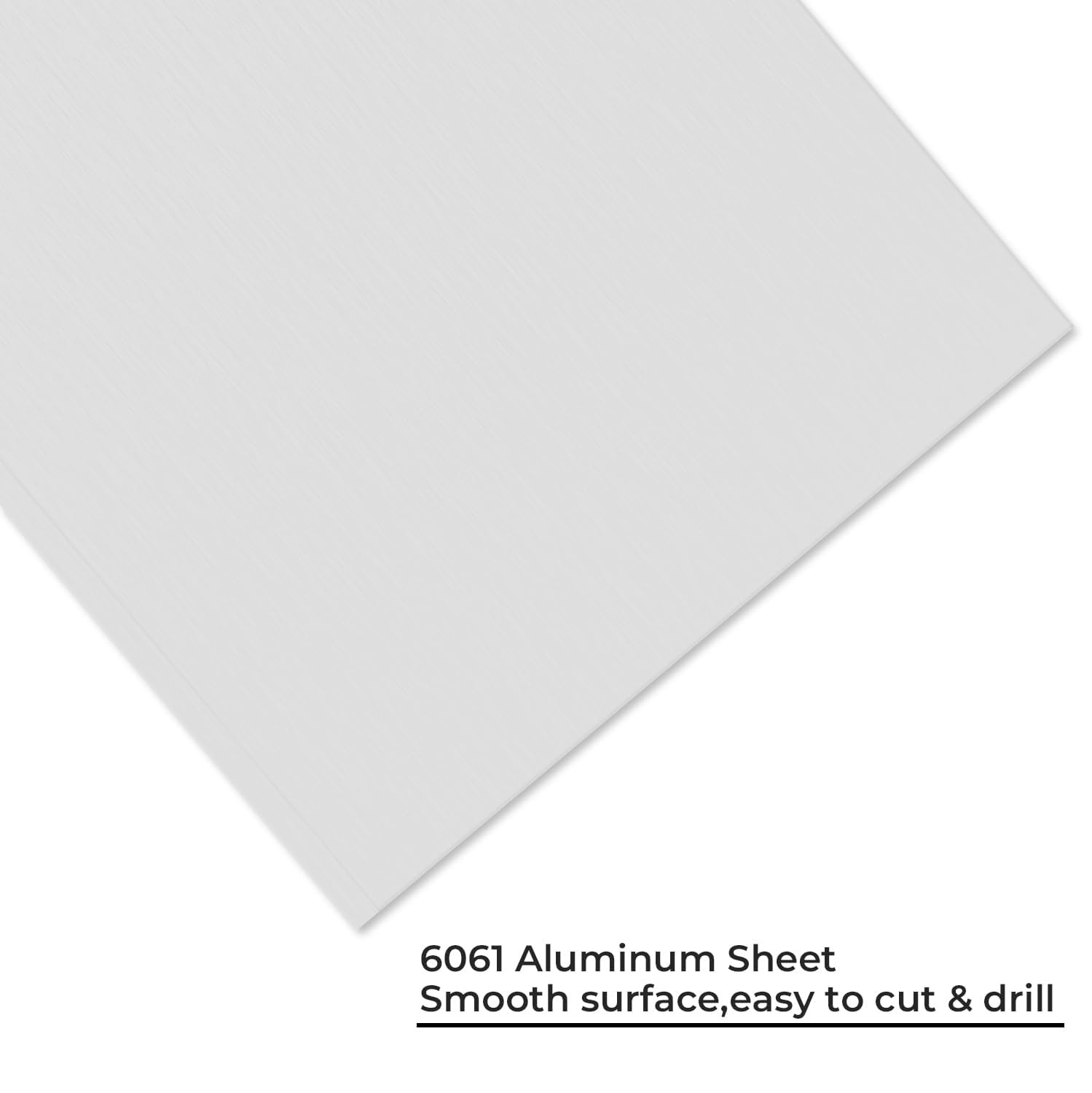 2PCS 6061 Aluminum Sheet Metal 4″ x 6″-18 Gauge(150mm×100mm×1mm) Aluminum Pla…