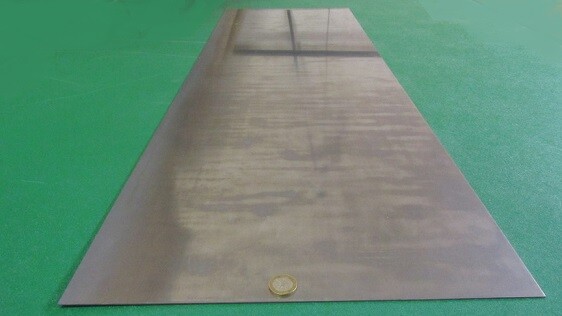 Spring Steel Annealed Sheet 0.050″ Thick x 15.0″ Wide x 48″ Length
