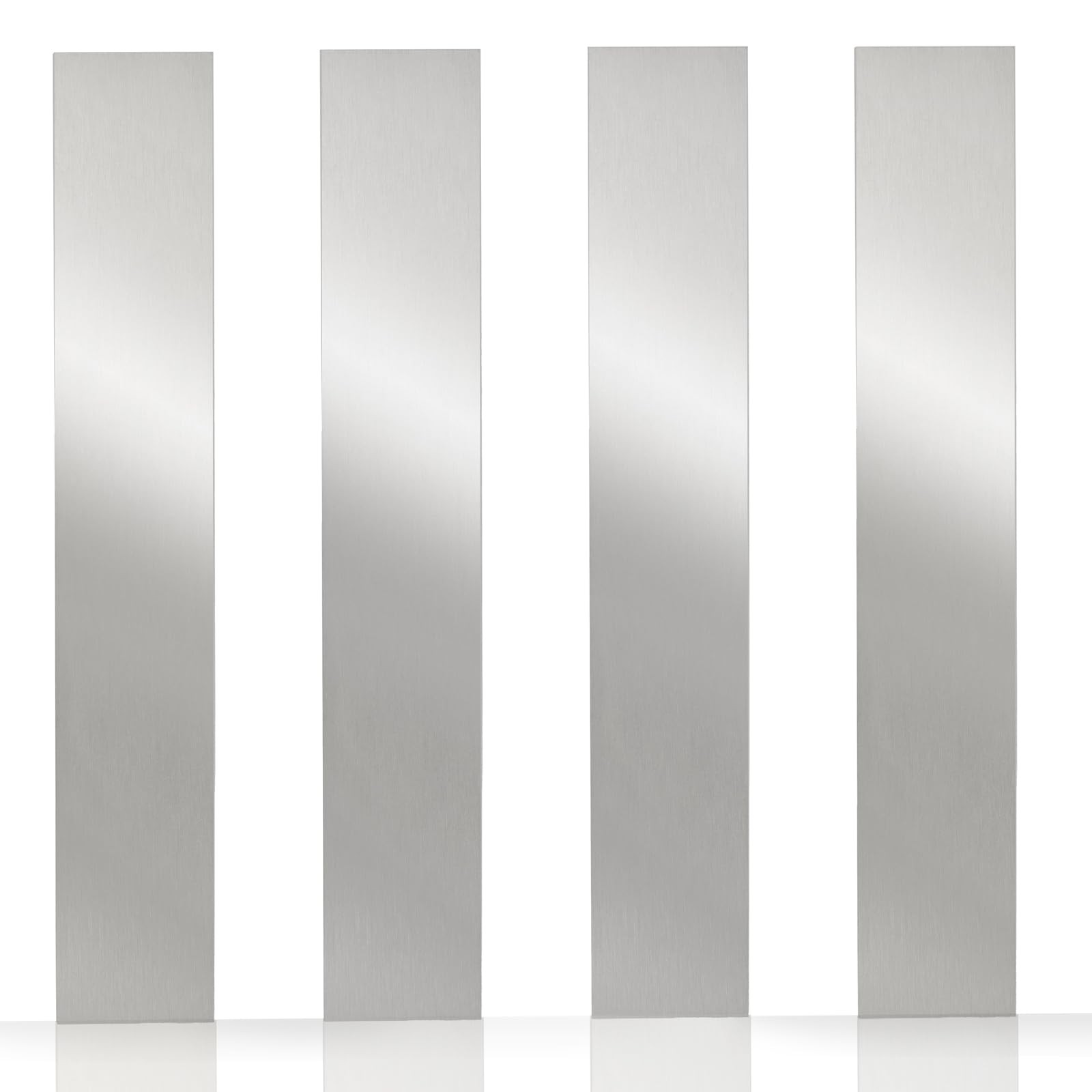 4 Pcs Pure Nickel Strip Nickel Anode Plating Kit Anode Sheet for Electroplating