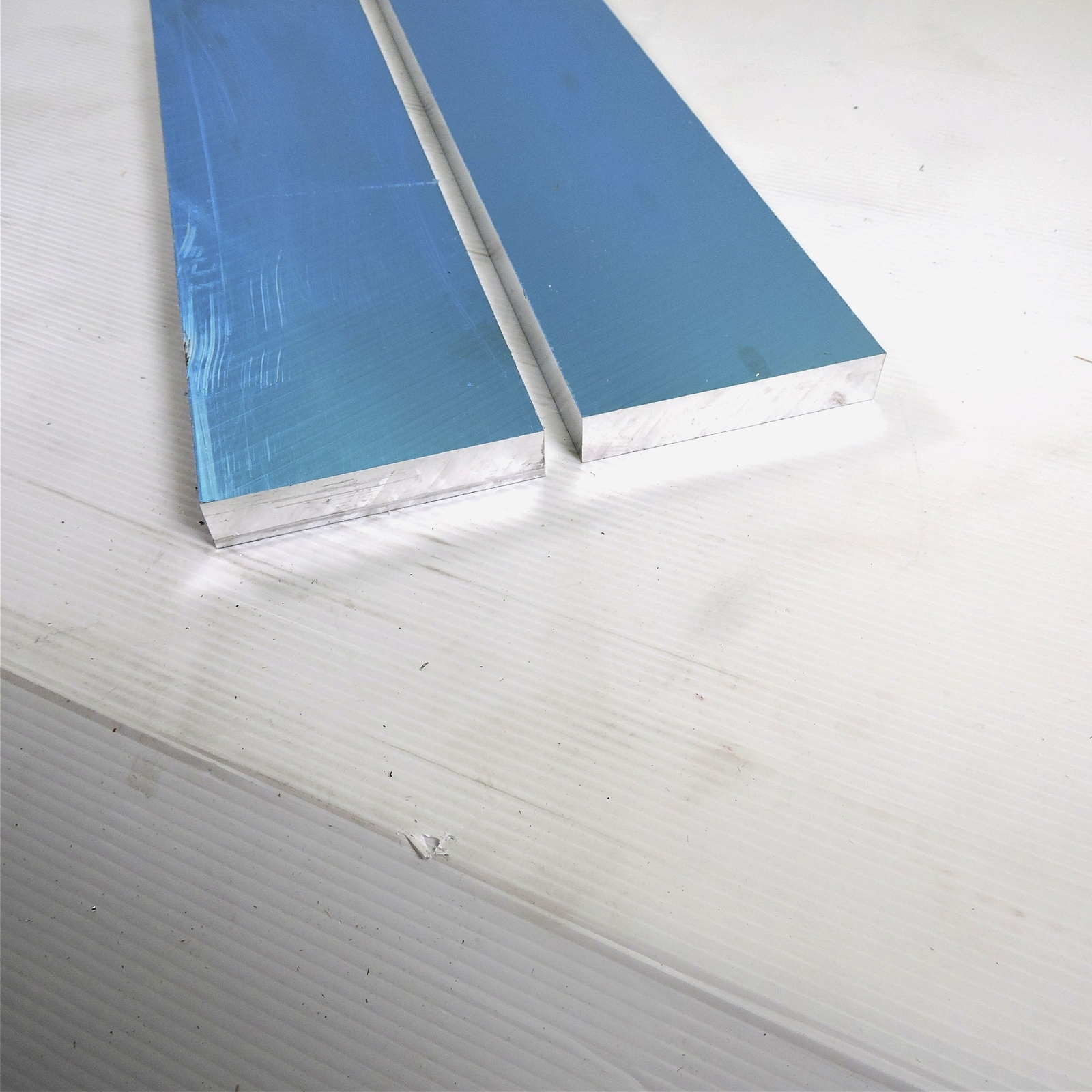 .75″ thick 3/4 Precision CAST Aluminum PLATE 3.625″ x 30″ Long QTY 2 sku156663