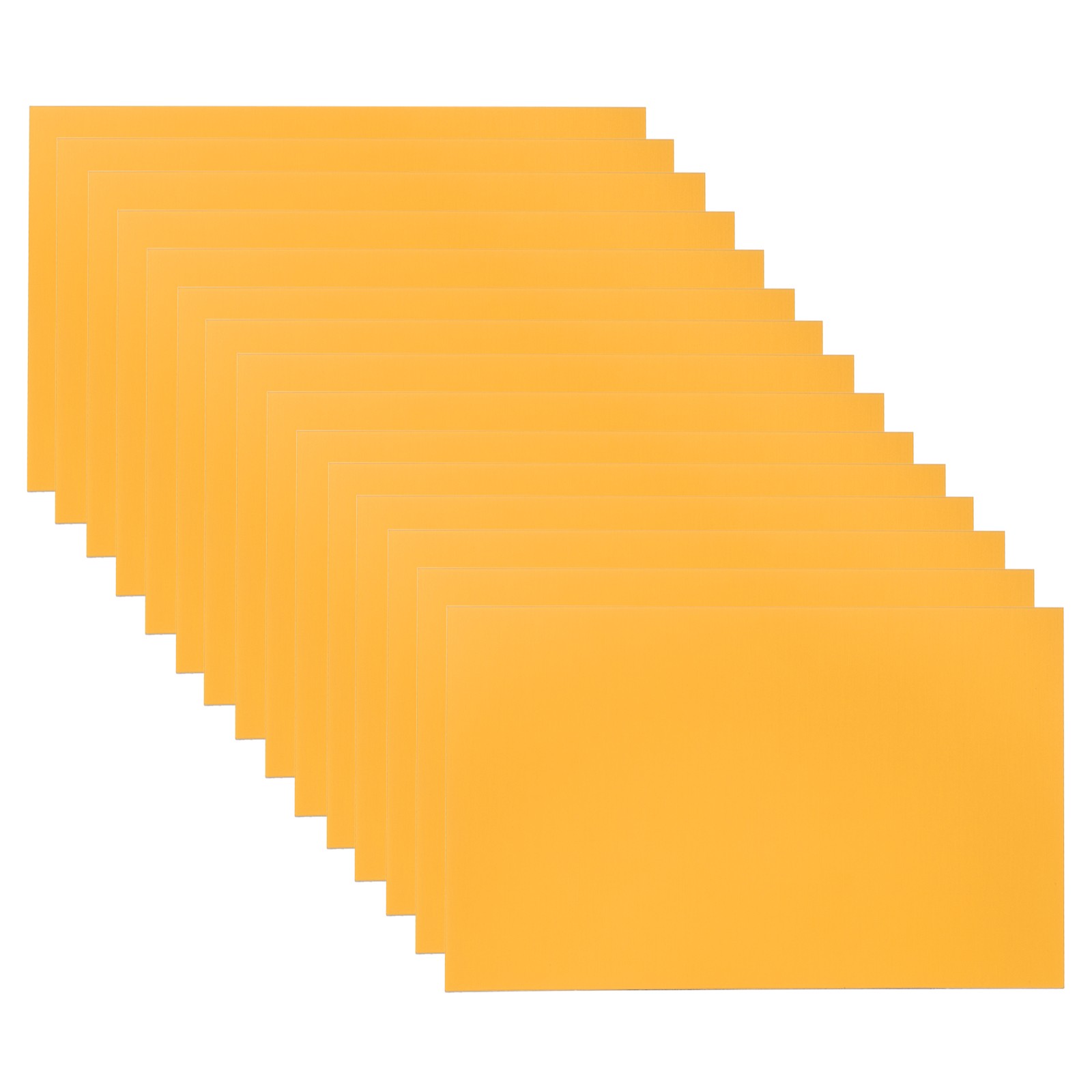 5×8 Inch Anodized Aluminum Sheet Metal, 15Pcs Laser Plates Engraving, Yellow