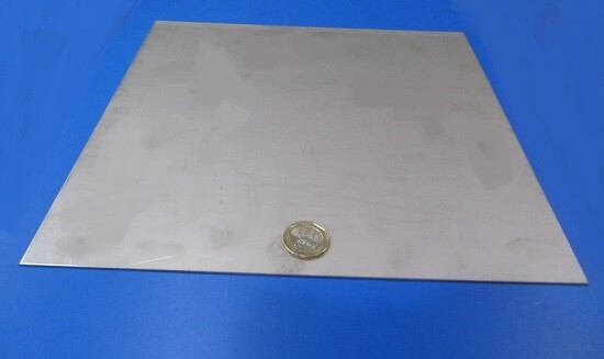 321 Weldable Stainless Steel Sheet, .050″ Thick x 12″ Wide x 12″ Length, 1 Unit