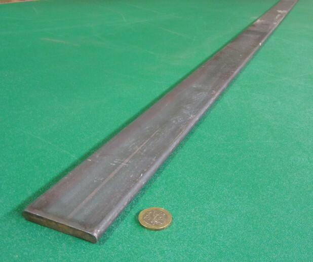5160 Spring Steel (Knife, Blade) Bar .250″ (+/-.006″) Thick x 3.0″ Wide x 72″
