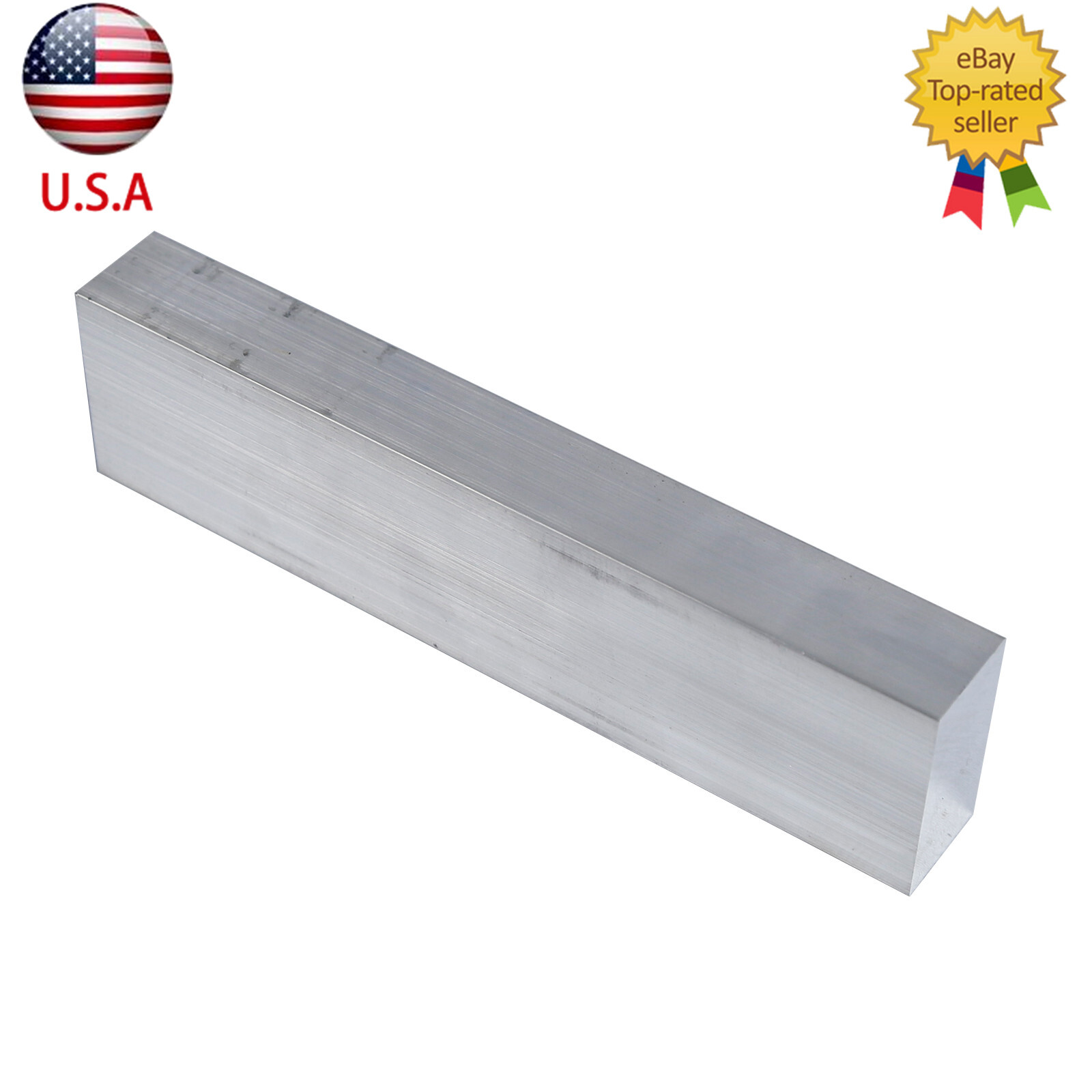 Metal T6061 Aluminum Flat Plate Sheet Stock Length 200mm Width 50mm Thick 25mm