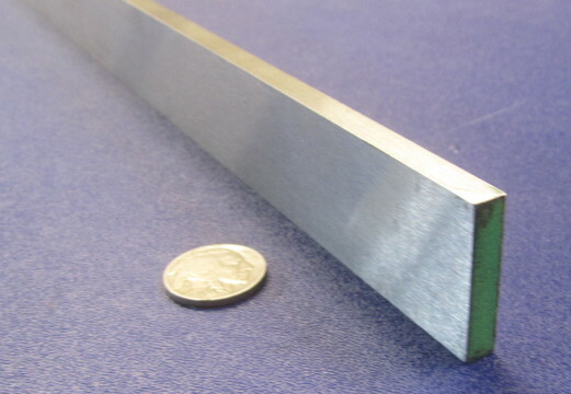 O1 Tool Steel Ground Bar 1/4″ (+/-.001″) Thick x 1 1/4″ Wide x 36″ Length