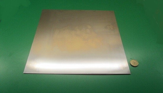 301 Stainless Steel Sheet Shim, .004″ (+/-.0003″) x 12.0″ Width x 12″ Length