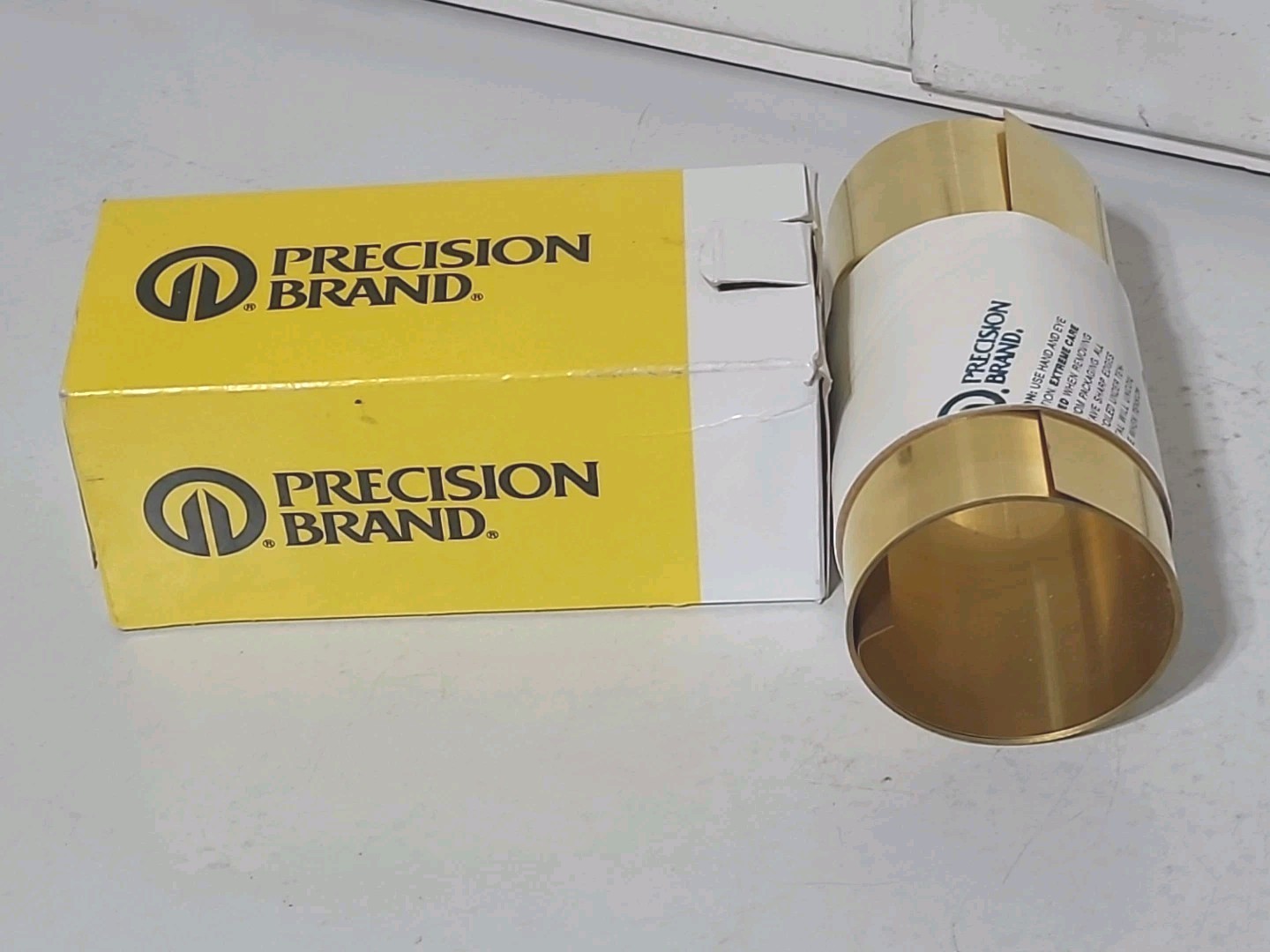 Precision Band 17655, .010″ X 6″ X 60″ Brass Shim Stock In Box