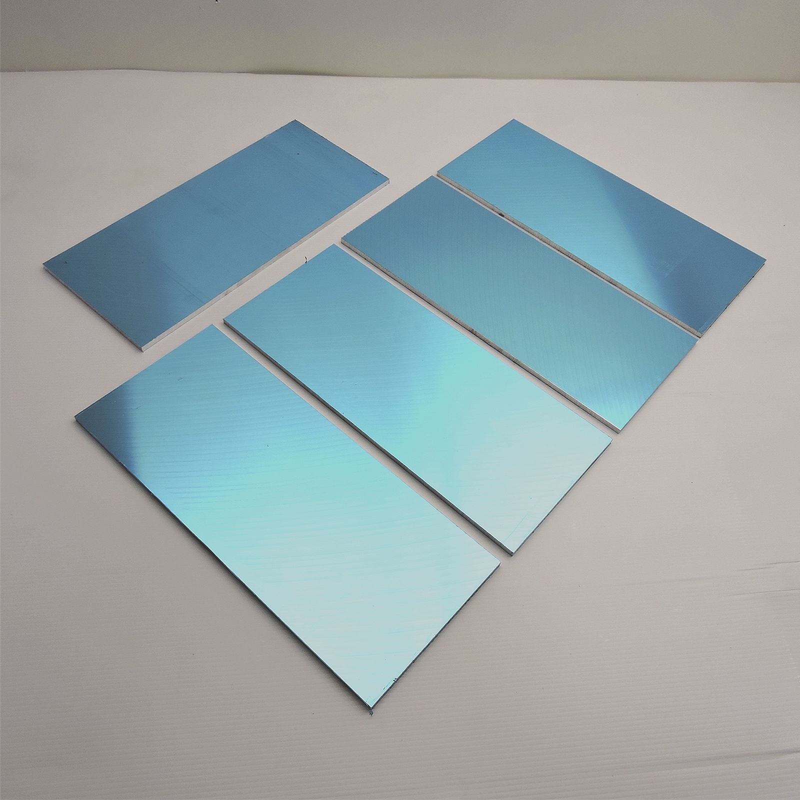 .25″ thick 1/4 Precision CAST Aluminum PLATE 8.625″x 16.25″ Long QTY 5 sku156346