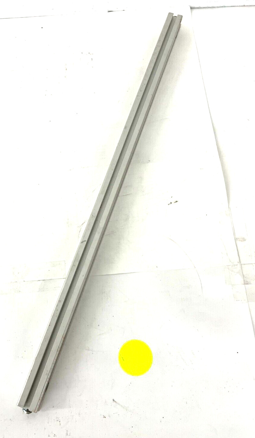 80/20 T-SLOT ALUMINUM EXTRUSION LENGTH 30″ WIDTH 1-1/8″ SLIVER LOT OF 3