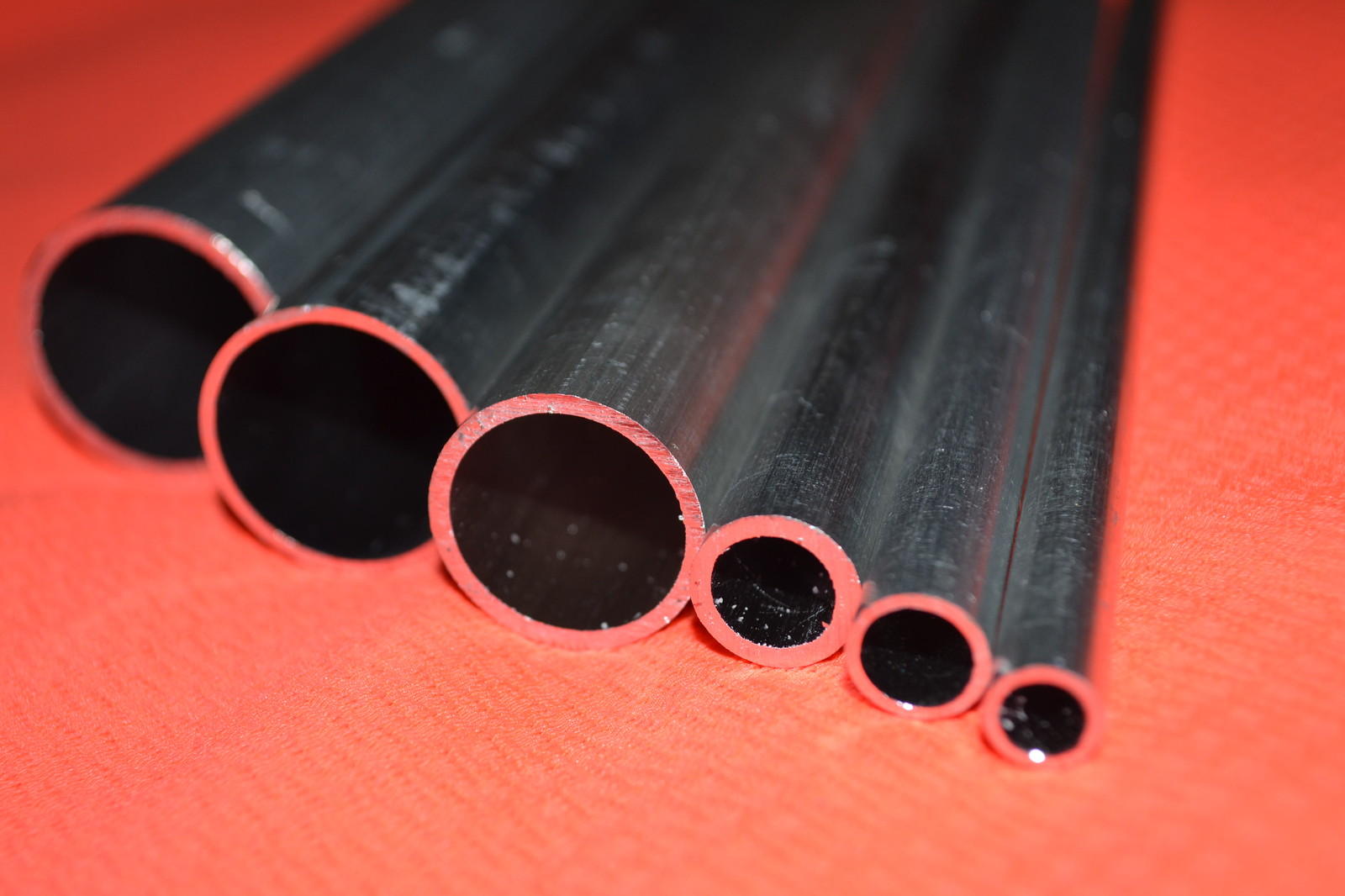Aluminium Rund Stange Hohl Rohr Schaft 8mm 10mm 3/8 1/2 5/8 7/8 25MM 28mm
