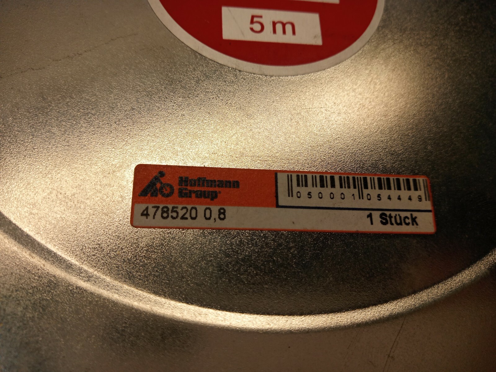 5m Hoffmann Group 478520 feeler gauge tape, 0.8mm Hasberg, gauge tape, tape