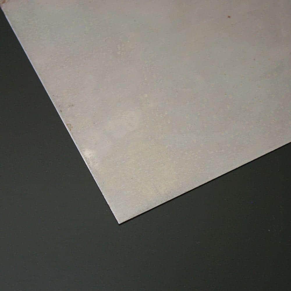 Steel Sheet Metal 12×12 in 22-Gauge Weldable Unfinished Auto Repair Fabrication