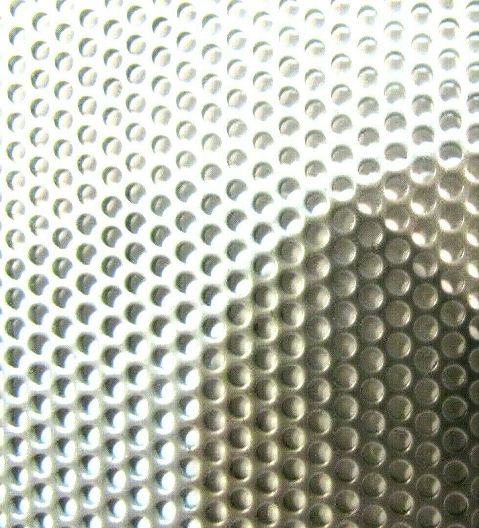 1/16 HOLES ON 3/32 CENTERS-20 GAUGE-304 STAINLESS STEEL–5-1/4″ X 12″