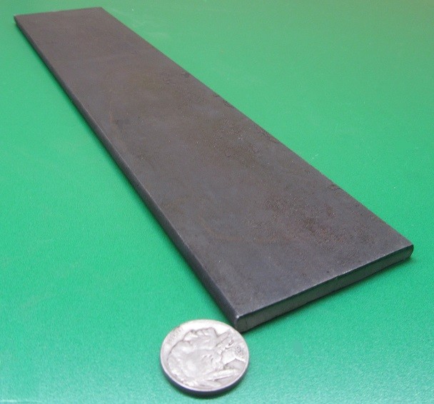 5160 Spring Steel (Knife, Blade) Bar .250″ (+/-.006″) Thick x 3.0″ Wide x 12″