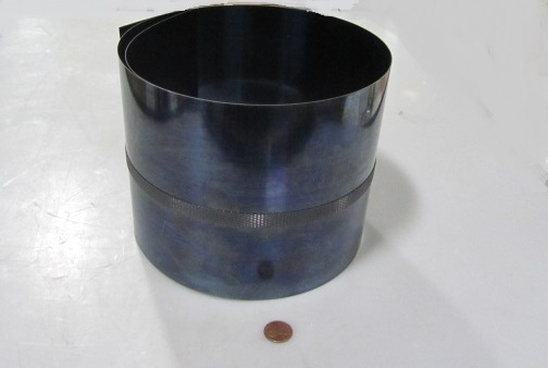 1095 Hard Blue Tempered Spring Steel Shim .012″ x 6.00″ Wide x 50″ Long