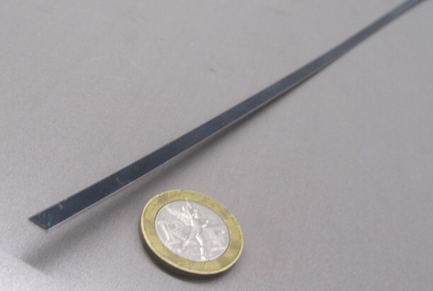 1095 Hard Blue Tempered Spring Steel Shim .050″ Thick x .187″ Width x 1200″ Long