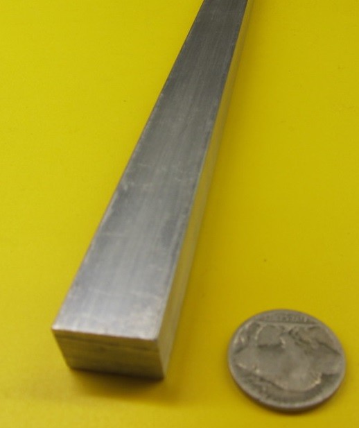 2024 T351 Aluminum Bar, 1/2″ (.500″) Thick x 3/4 Wide x 12″ Length