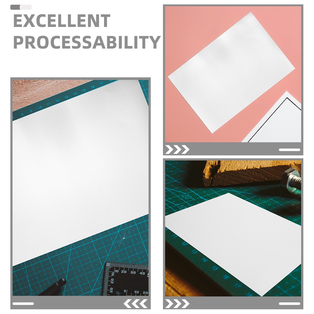 4Pcs Reusable Aluminum Sheet Plate for DIY Engraving Home Use Silver Color