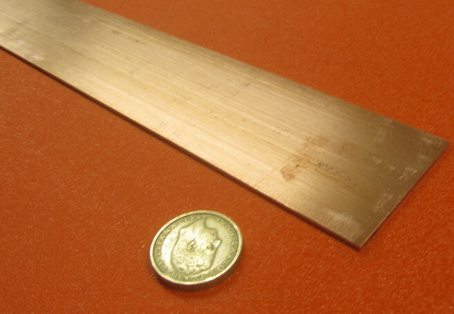110 Copper Bar H02, 1/16″ Thick x 2.0″ Wide x 24 Inch Length