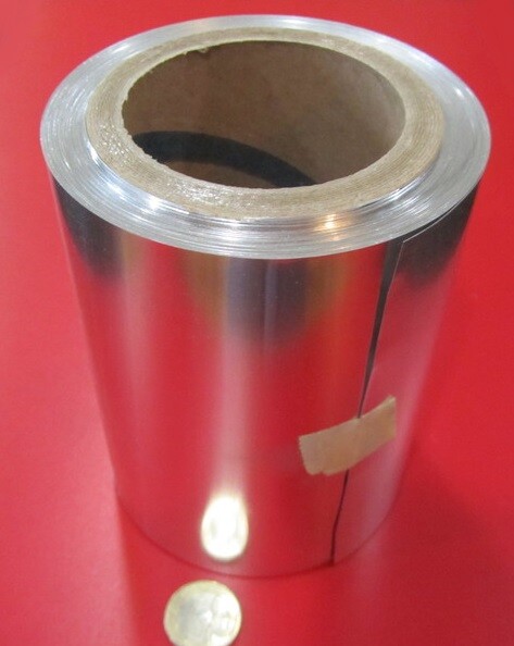 1100 Aluminum Foil (O) .010″ Thick x 6″ Wide x 50 Feet Long Roll