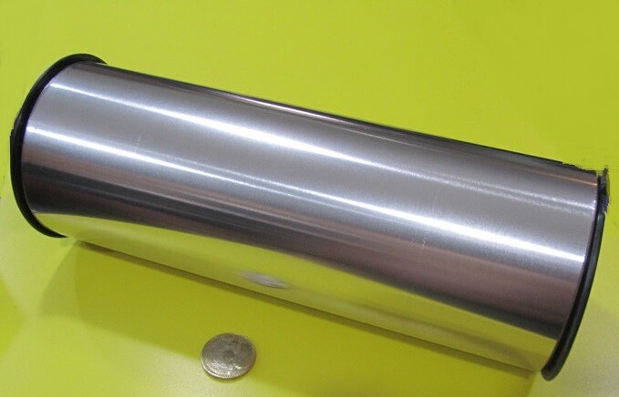 321 Weldable Stainless Steel Foil, .002″ Thick x 10.0″ Wide x 50 Foot Length
