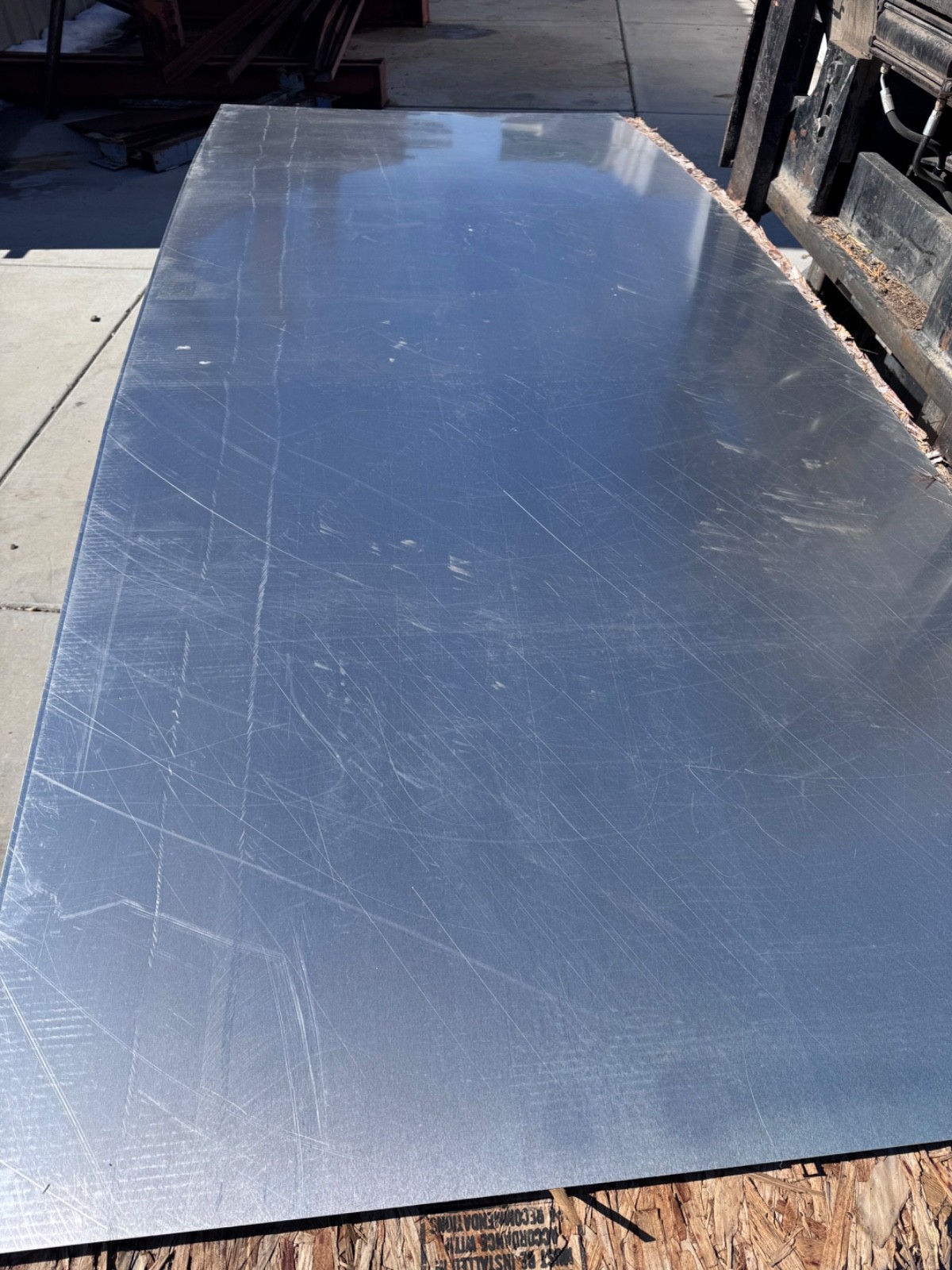 Aluminum Plain 4×10