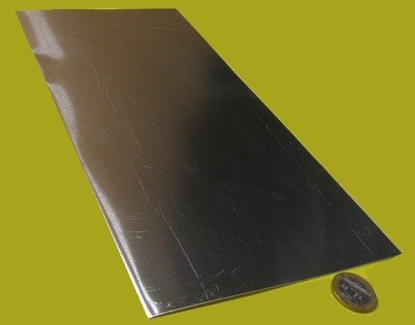 1100 Aluminum Sheet Softened (O) .020″ Thick x 6.0″ Wide x 12.0″ Long, 2 Pcs