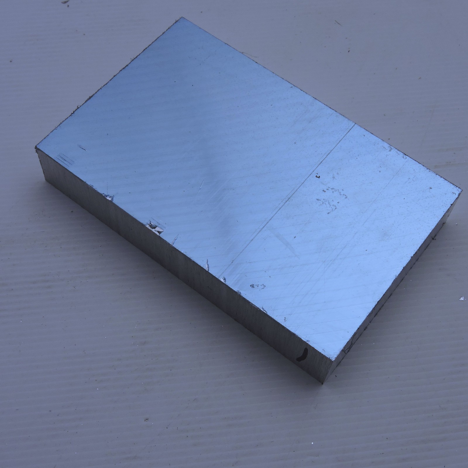 1.25″ thick 1 1/4 Precision CAST Aluminum PLATE 5.875″ x 9.25″ Long sku 157123