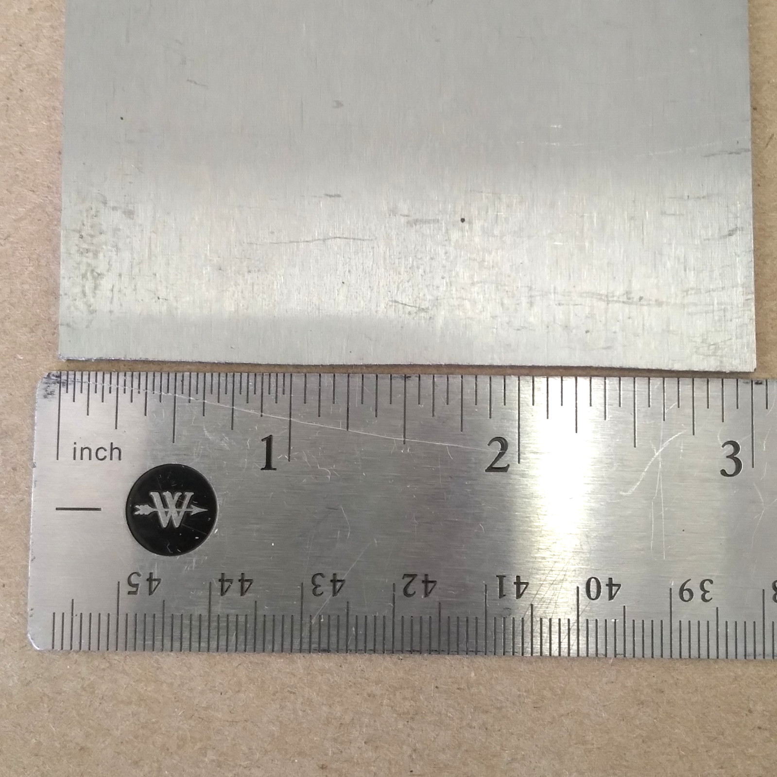 TOOL STEEL SHEET 5/64″ FLAT GROUND STEEL, LOT OF 4 VARIOUS LENGTH & WIDTH