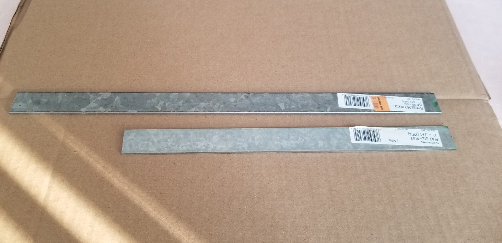 Steel Works & Boltmaster Plat Steel-Flat 1″, VGC