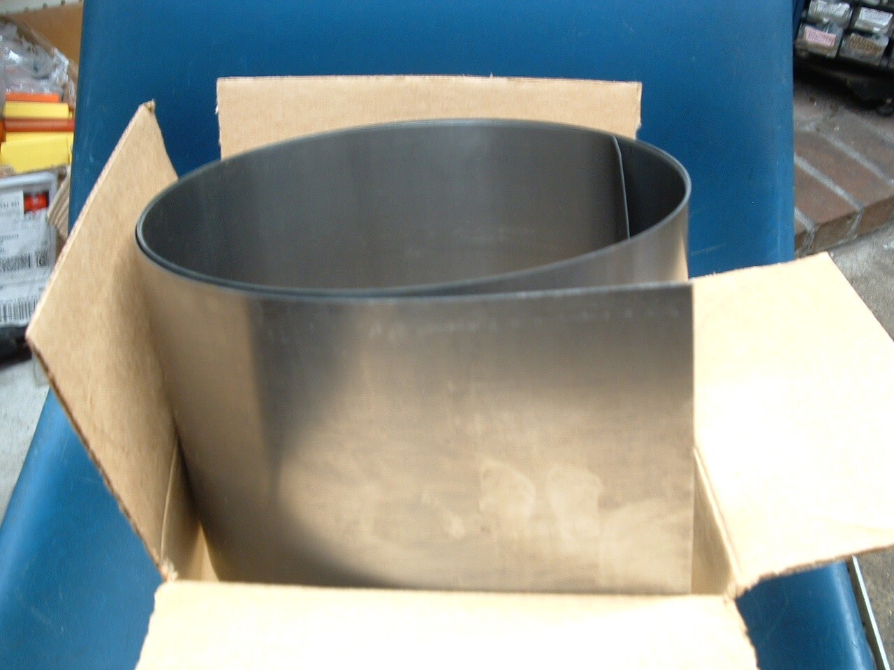 ROLL OF SHIM STEEL PRECISION BRAND A-18, .018 GUAGE 6″ WIDE X 100″ LONG USA