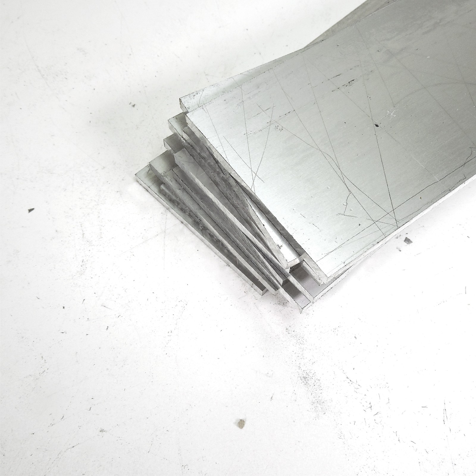 .1875″ thick Aluminum SHEET 4.375″ x 20.375″ Long plate QTY 11 sku 186516