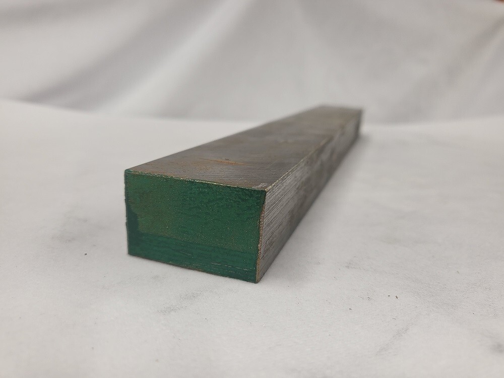 S7 Tool Steel 1″ x 1-1/2″, 12″ long bar, Decarb free, S-7