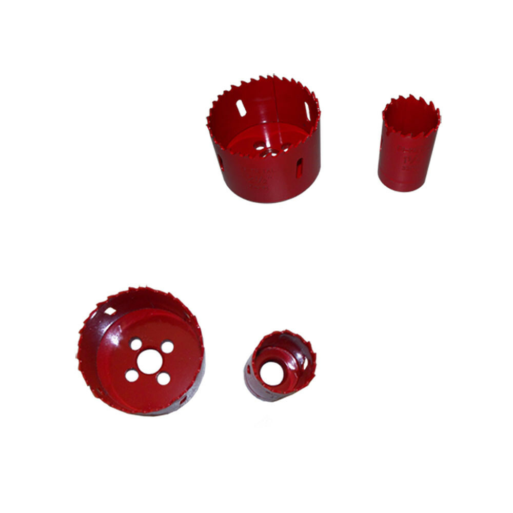 9 PC BI METAL Hole Saw Cutter Sheet Alloy Wood Plastic 1-1/4 to 2-1/2″